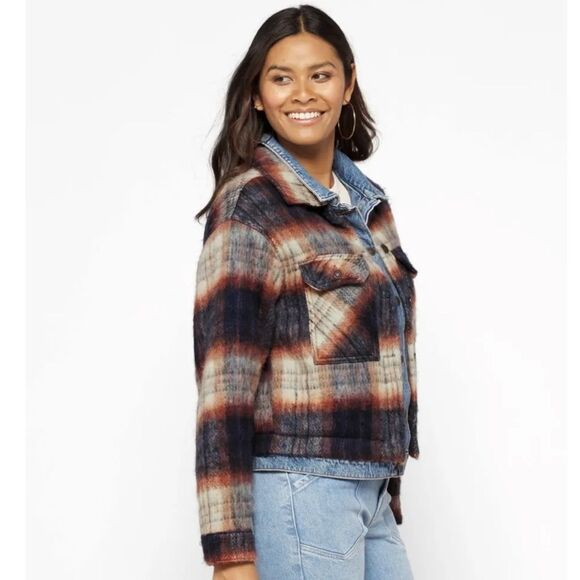 Allsaints ivy checked jacket - Picture 4 of 4